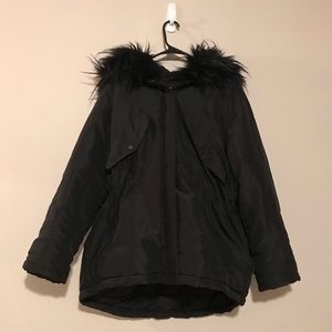 Warm Black Parkas H&M - size L